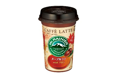 マウントレーニアカフェラッテメープルラテｗｉｔｈマロン