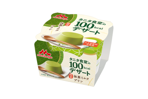 タニタ食堂の100kcalデザート 焙煎抹茶ミルクプリン