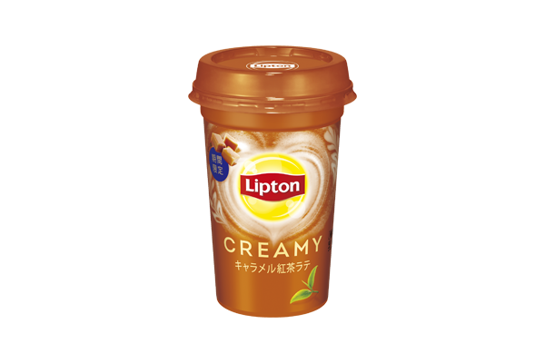 リプトンCREAMYキャラメル紅茶ラテ