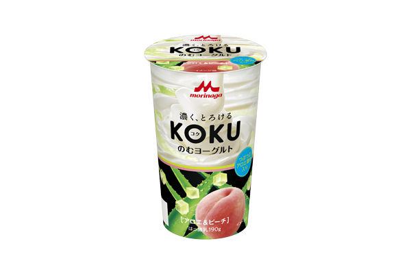 KOKUのむヨーグルト　アロエ＆ピーチ