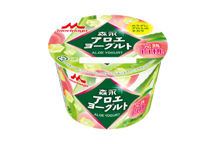 森永アロエヨーグルト完熟白桃