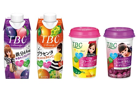 ＴＢＣドリンクシリーズ（リカちゃんパッケージ）