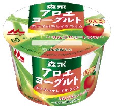 森永アロエヨーグルト」と「りんごピューレ」のおいしい組み合わせ