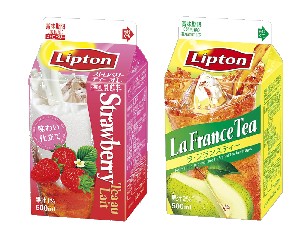 リプトンストロベリーティーオレ・ラフランスティー