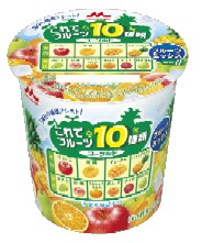 これでフルーツ10種類ヨーグルト　フルーツミックス