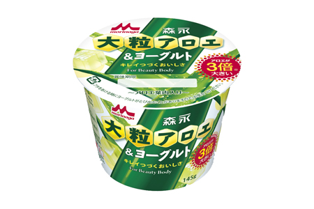 森永大粒アロエ＆ヨーグルト