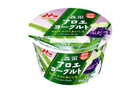 森永アロエヨーグルト　ぶどう