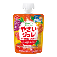 Yasai wo Motto! Vegetable Jelly Packed with 20 Varieties of Vegetables and Fruit