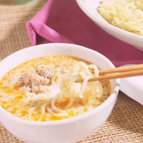 ミルク坦々麺 つけ麺タイプ レシピ 森永乳業の乳でひろがる アイデアレシピ 森永乳業株式会社