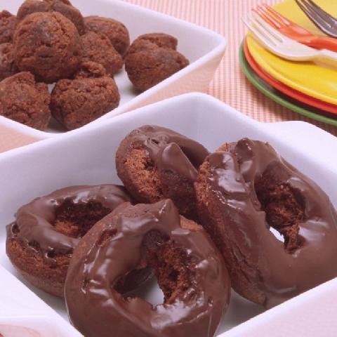 チョコレートドーナツ レシピ 森永乳業の乳でひろがる アイデアレシピ 森永乳業株式会社