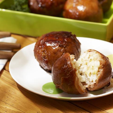 チーズ In 肉巻きおにぎり レシピ 森永乳業の乳でひろがる アイデアレシピ 森永乳業株式会社