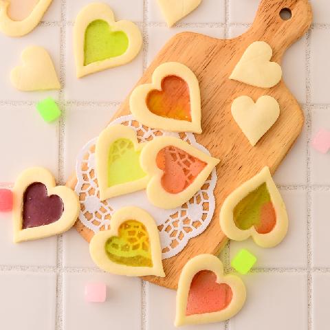 れん乳ステンドグラスクッキー レシピ 森永乳業の乳でひろがる アイデアレシピ 森永乳業株式会社