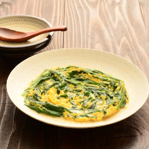 切れてるチーズ×にらの卵とじ | レシピ | 森永乳業の乳でひろがる！アイデアレシピ | 森永乳業株式会社