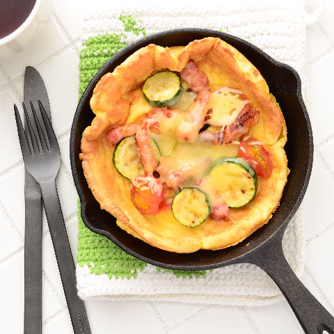 チーズたっぷりお食事ダッチベイビー レシピ 森永乳業の乳でひろがる アイデアレシピ 森永乳業株式会社