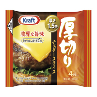 クラフト 厚切りチェダースライス4枚 チーズ バター 商品紹介 森永乳業株式会社