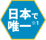 日本で唯一※1
