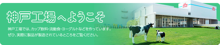 ç¥æ¸å·¥å ´ã¸ãããã ç¥æ¸å·¥å ´ã§ã¯ãã«ããé£²æã»æµåé£ã»ã¨ã¼ã°ã«ããªã©ãä½ã£ã¦ãã¾ãããã²ãå®éã«è£½åãè£½é ããã¦ããã¨ããããè¦§ãã ããã