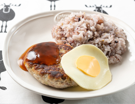 さば缶のふわふわつくねバーグ