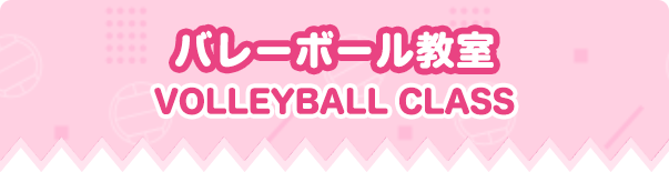 バレーボール教室 VOLLEYBOLL CLASS