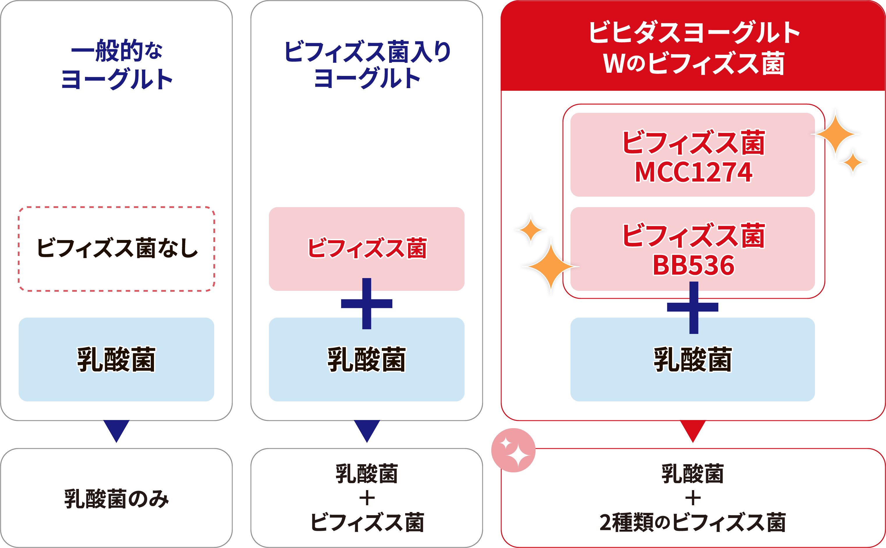 ヨーグルトの中身ビフィズス菌