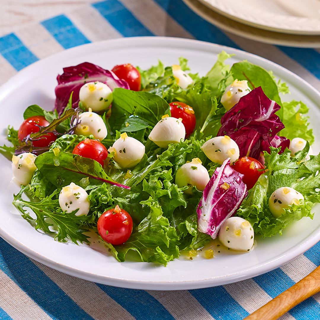 レモン＆ハーブモッツァレラの爽やかサラダ